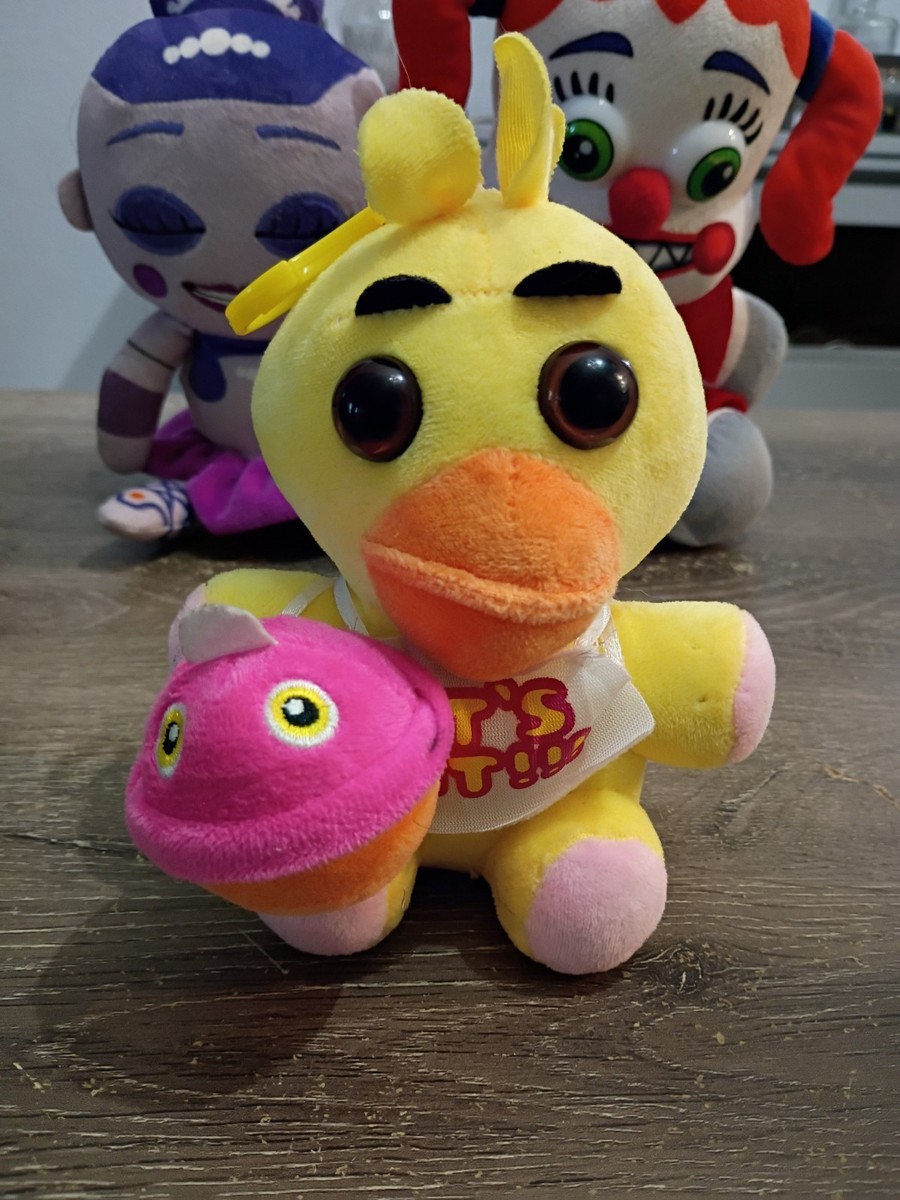 Five Nights At Freddys Plushies Chica, Circus Baby, Ballora FNAF