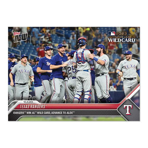 2023 Topps Now 965 TEXAS RANGERS