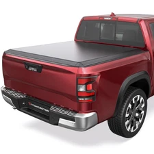 Soft Tri Fold Folding Truck Bed Tonneau Cover Compatible for 2005-2025 Nissan