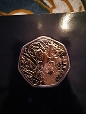 Harry Potter The Winged Keys 50p Coin Fifty Pence 2024 King Charles  - Available on eBay