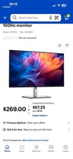 BRAND NEW IN BOX Dell P2725H 27-inch 1080p 100Hz Monitor.