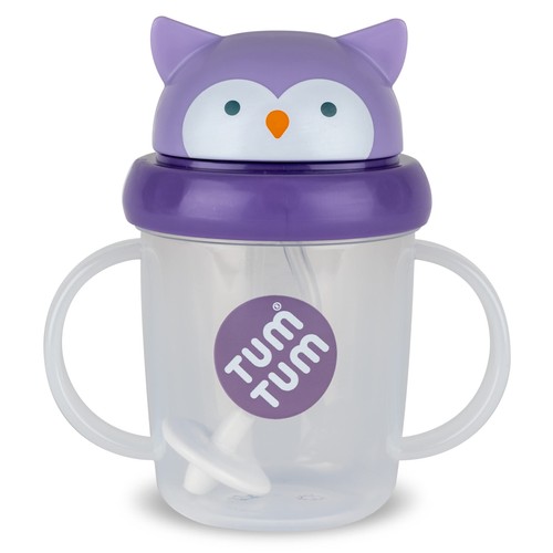 TUM TUM Tippy Up Free Flow Sippy Cup (No Valve), Sippy Cup for Toddlers, 