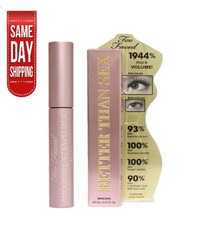 Too Faced Better Than Sex 8ml Mascara Full Size Volumising [ Free shipping UK]