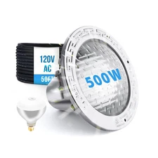 120V 10-Inch Pool Light for Inground Pools, IP68 Waterproof Pool Lights, Incl...