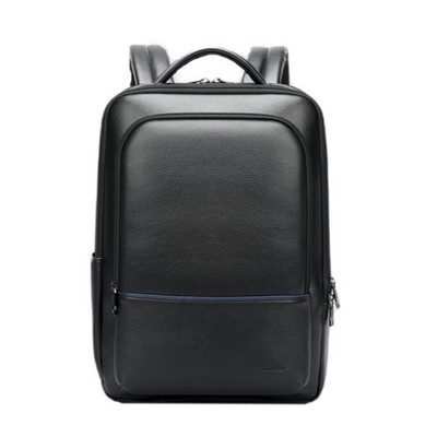 BOPai Genuine Leather Backpack for Men Multi-Function 15.6 inch Laptop Premiu...