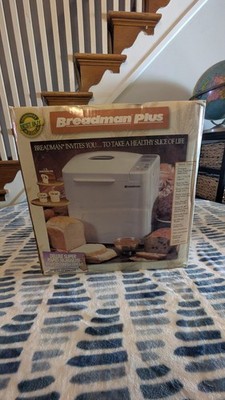 Breadman PLus TR800 Automatic Breadmaker Bread Machine -  Open  Box