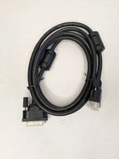 New 6FT DVI-D MALE TO MALE DVI DISPLAY CABLE FOR LCD HDTV COMPUTER MONITOR 