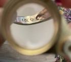 Ruby And CZ’s In 10K Yellow Gold Size 6 1/2 Statement Ring — photo 10