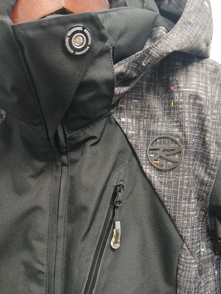 Rossignol Norma Ski Jacket Womens Sz SBlack Snow Winter GREAT CONDITION! - Image 2 of 4