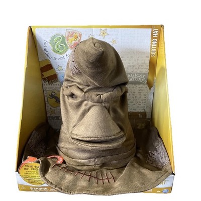 New! Harry Potter Interactive Sorting Hat Toy Facial Movements 15 Phrases
