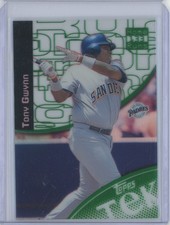 2000 Topps Tek Home Runs Acetate Green Tony Gwynn