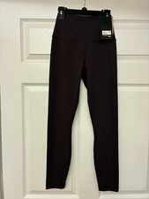 90 Degree By Reflex Women  s High Waist Leggings Yoga Athletic Purple Size S NWT