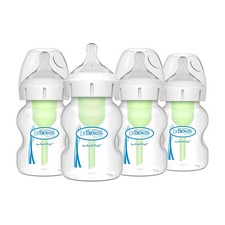 Dr. Brown s Natural Flow Anti-Colic Options Wide-Neck Baby Bottles 5 oz/150