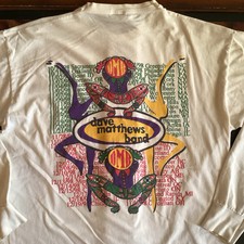 Vintage 90s Dave Mathews Band Tour Tee XL Made In USA Single Stitch