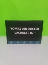 2-In-1 Cordless Handheld Car Vacuum Cleaner Air Duster Vacuum Open Box