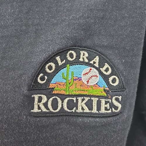 Vintage Colorado Rockies Sweatshirt Cactus League MLB Frühling Training Herren L USA - Bild 3 von 17