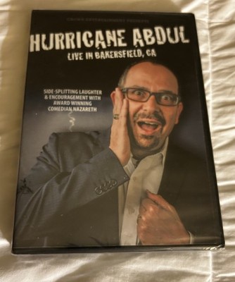 Nazareth Hurricane Abdul Live DVD NEW Sealed Christian Stand-Up Comedy OOP