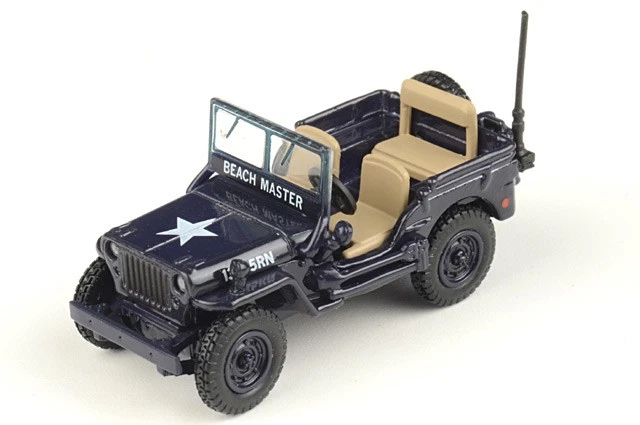 Jeep Oxford de metal fundido 1/76 Royal Navy - Imagem 2 de 2