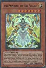 Neo-Parshath, the Sky Paladin - CT08-EN009 - Super Rare - Limited Edition - Dama