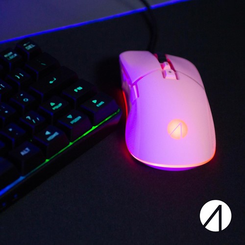 STEALTH Pastel Pink LED Light-Up 7-Button Gaming Mouse - Compatible with Gaming - 第 7/7 張圖片