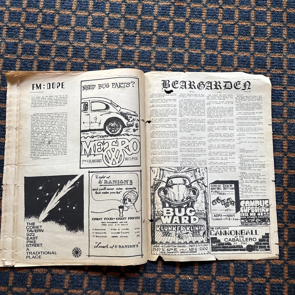 Psychedelic ~ The Helix Seattle WA ~ Vol. 11 No. 23 ~ 1970