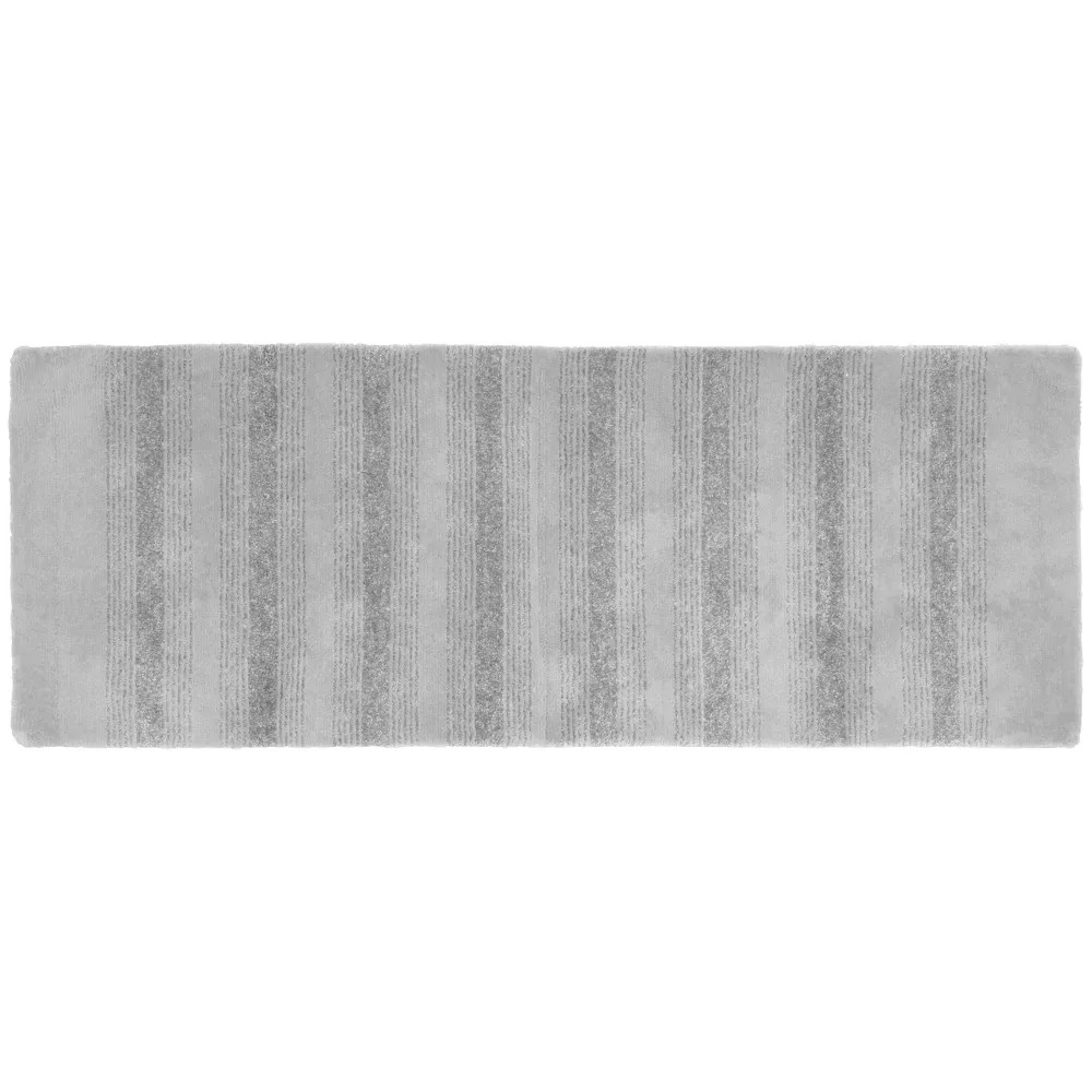 22x60 Nylon Washable Bathroom Rug Runner Gray - Garland Rug 3090₽