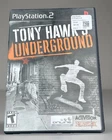 Excellent Tony Hawk's Underground PS2 PlayStation 2 Complete CIB