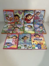 Bulk Lot Of 11 Dora The Explorer Nickelodeon Nick Jr DVD Brand New Animation