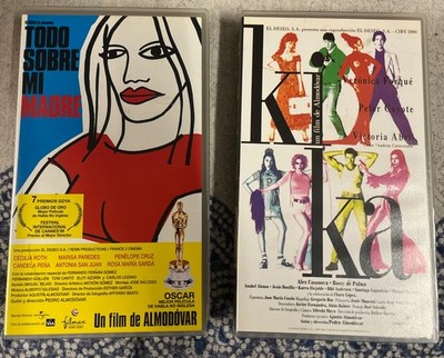 VHS Video Español /Spanisch Almodóvar Todo sobre mi madre + KiKa