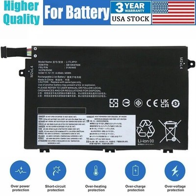 New Battery For Lenovo Thinkpad L17l3p51 E480 E485 E495 E490 E580 E585 E590 E595