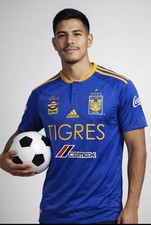 Adidas Tigres UANL Away Soccer Futbol Jersey Climacool Medium