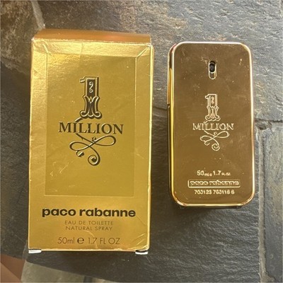 Paco Rabanne 1 Million Eau de Toilette Spray, Regular Size 1.7 fl oz