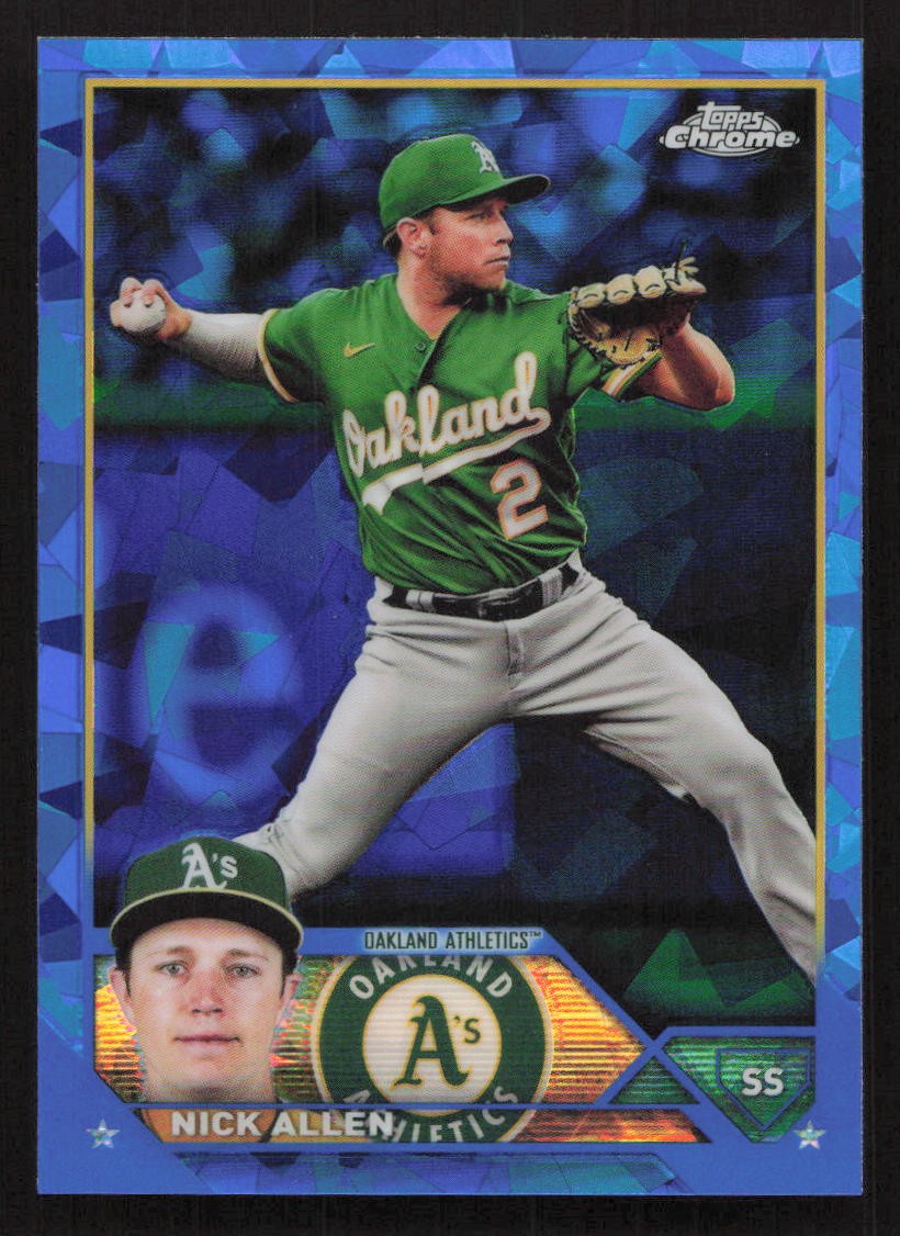2023 Topps Chrome Sapphire Edition Nick Allen #521 Card