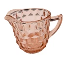 Vintage Jeanette Cube/Cubist Pink Depression Glass Creamer EXCELLENT CONDITION