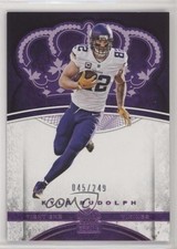 2017 Panini Preferred Crown Royale Pink 45/249 Kyle Rudolph #20 nz5