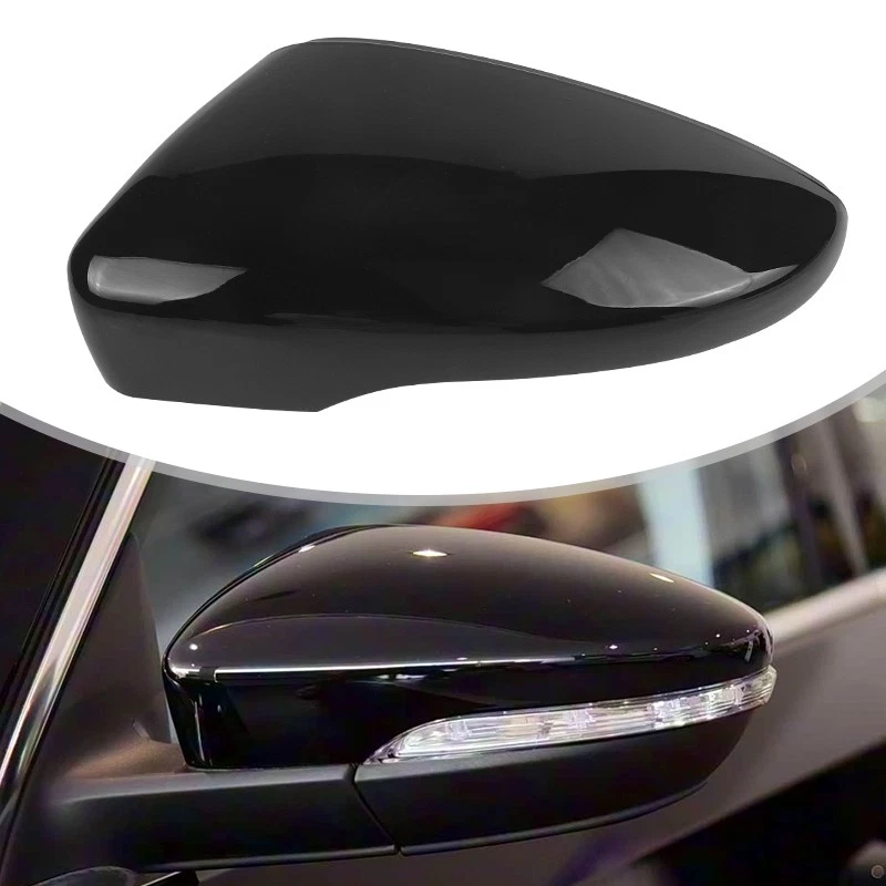 Left Driver Side Mirror Cover Cap For 2012-2016 VW Beetle CC Passat Jetta Eos