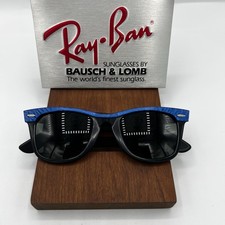 OCCHIALI DA SOLE VINTAGE B&L RAY-BAN L1723 MULTI-CLR BLU STREET PULITI WAYFARER 5022