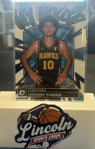 2024-25 Panini Donruss Optic - My House Zaccharie Risacher #13 Holo Prizm (RC)