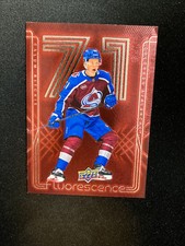 24-25 UD Series 2 Hockey RC Red Fluorescence F-17 Calum Ritchie