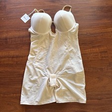 Slimers Shaper wear Body One Pieces Tummy Control Mesh Size 2XL