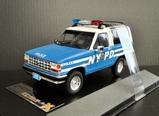 1990 Ford Bronco II NYPD New York Police Department 1/43 Ixo premium