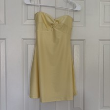 Windsor Twist and Turn Women's Dress Yellow Size Small