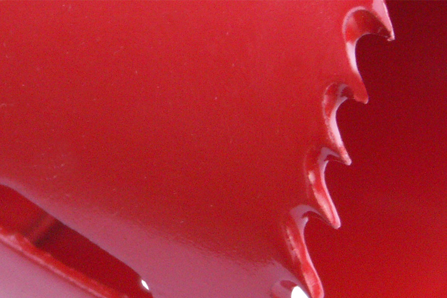 HSS bi-metal hole saw with 1/2" thread Ø 24 mm