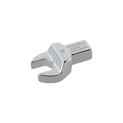 Stahlwille 58214018 731/40 Open-Ended Insert Tool, Size 18mm Wrench Opening, Too