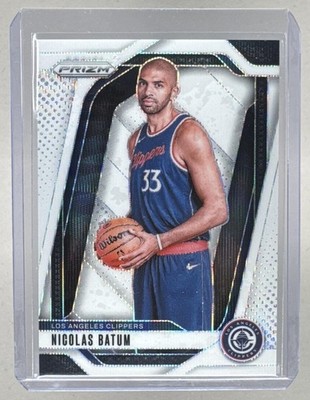 2024 Panini Prizm 177 Nicolas Batum White Wave 32/38