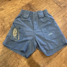 Youth AFTCO The Original Fishing Short - Blue Size 20 MSRP 55 New