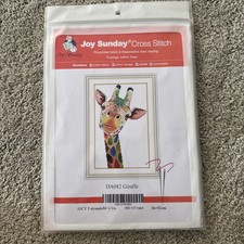 Giraffe Cross Stitch Complete Kit - Joy Sunda...