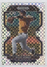 2022 Panini Prizm Draft Picks Power Plaid Prizm 21/35 Kyle Jones #PDP204 s1i