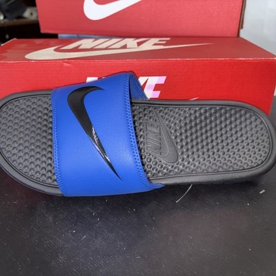 Men Nike Benassi Swoosh Slide 312618 409  SIZE M 11