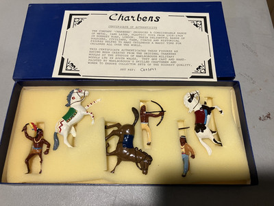 Charbens glossy set #CH/P11 Red Indians (mounted)